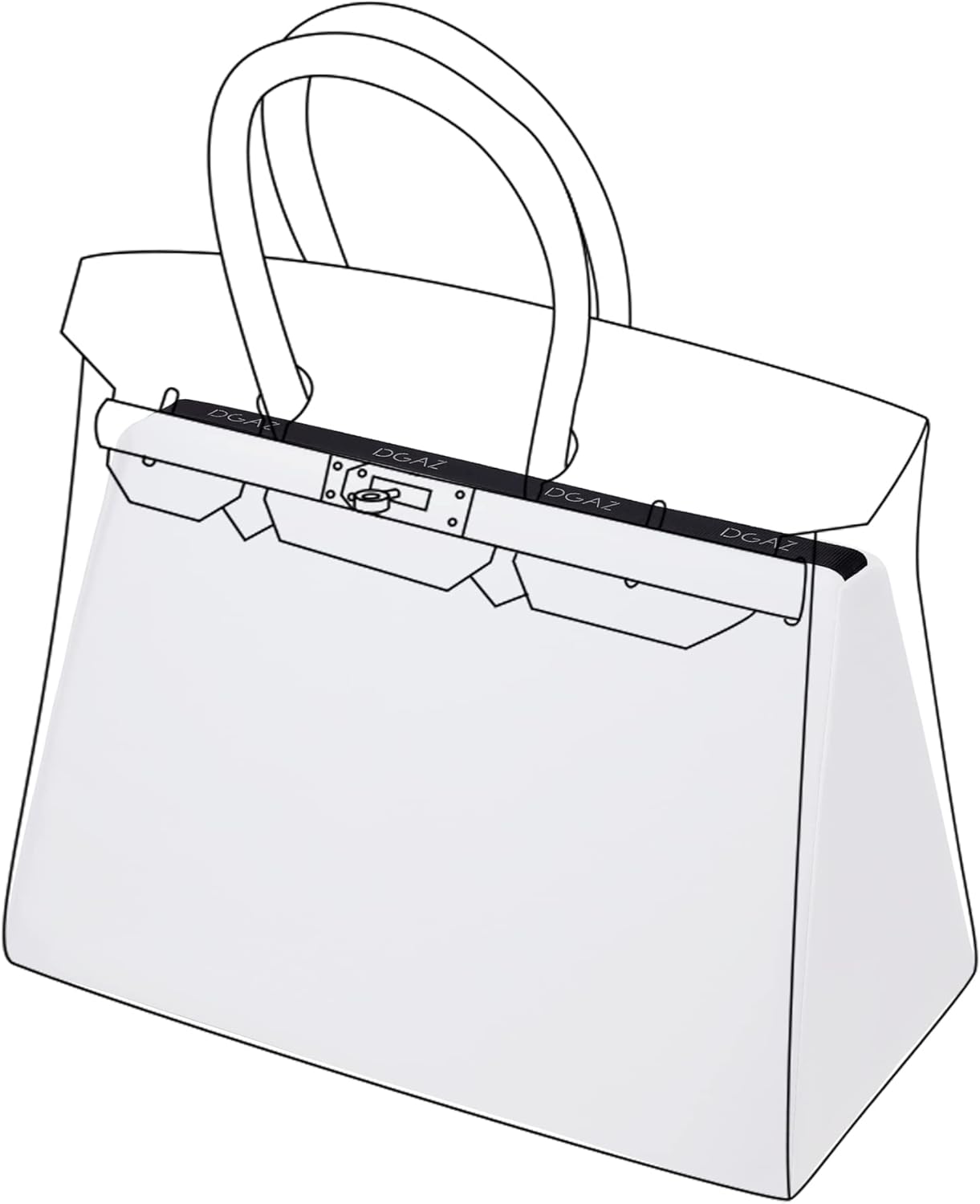 DGAZ Purse Pillow Shaper Insert for Luxury Handbag Care