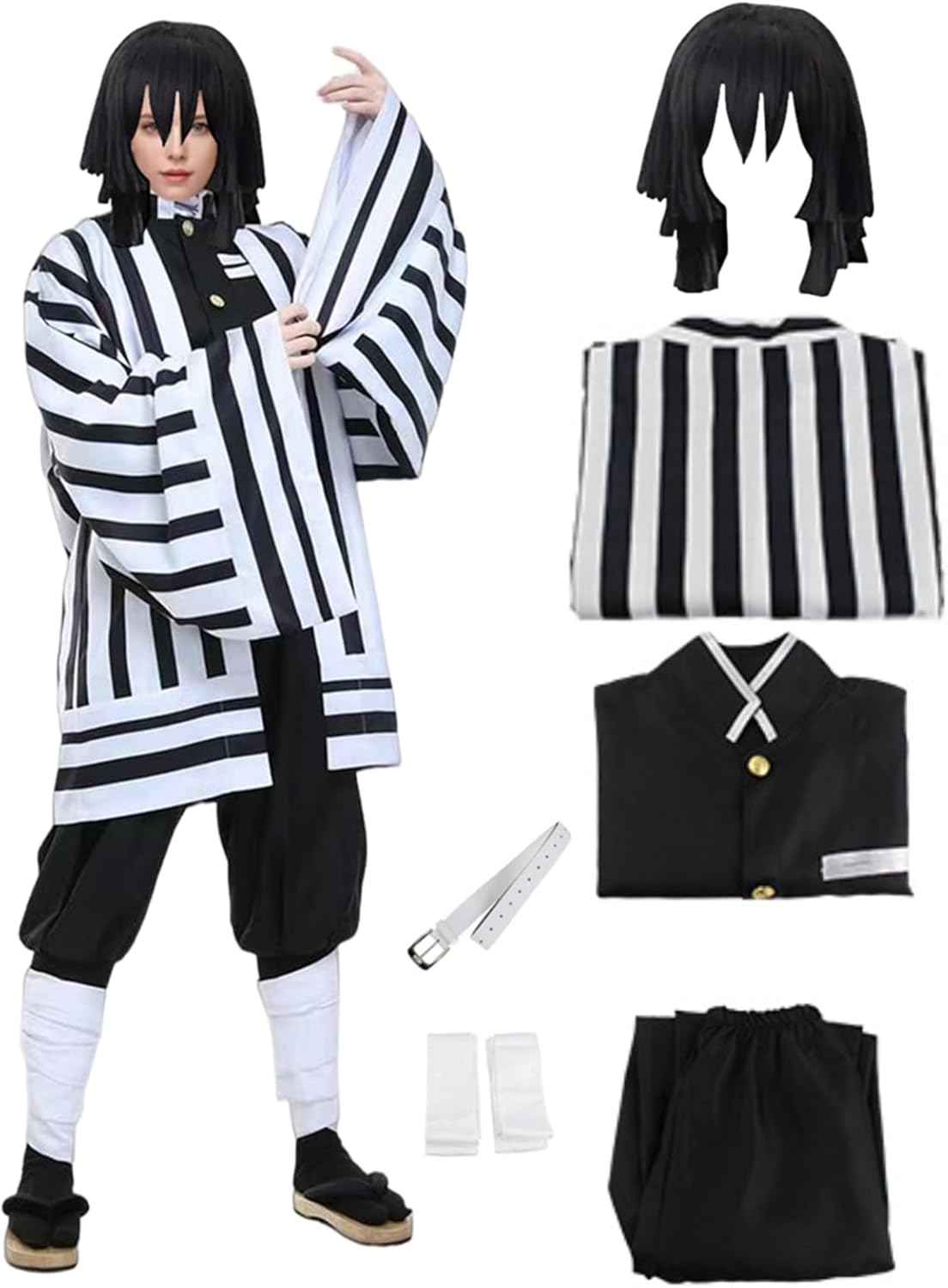 Moalioi Anime Cosplay Set for Adults - Stylish Kimono Costume