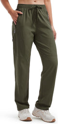 Libin Women's Hiking Pants Lightweight Quick Dry Cargo (Style R1XG)