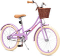 ACEGER Girls Bike with Basket - Kid Friendly Bikes for Ages 3-13