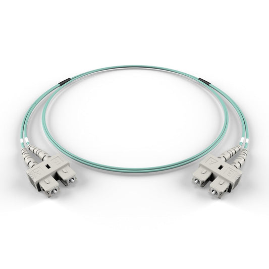 SC-SC OM3 Fiber Patch Cable for 10Gb Networking Applications 20M