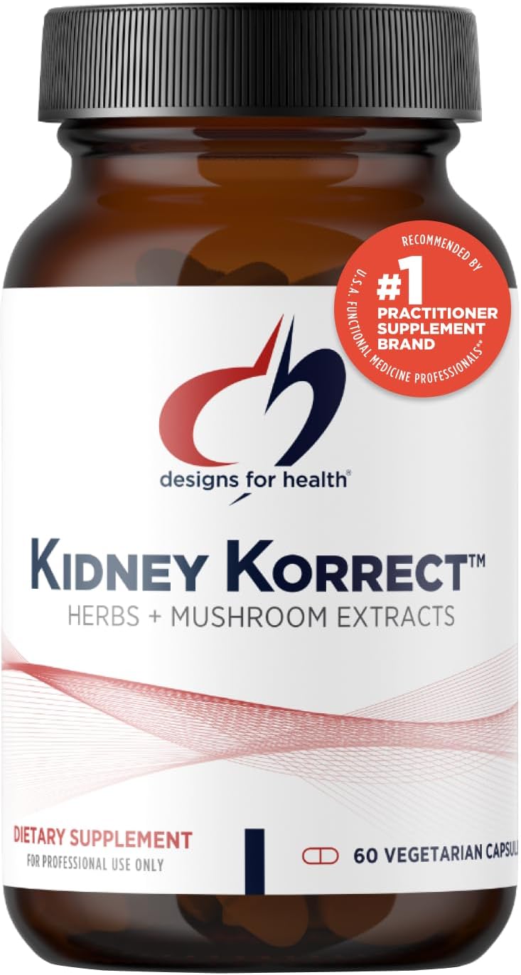 Kidney Korrect - Vegan Kidney Support with Herbs and Mushrooms