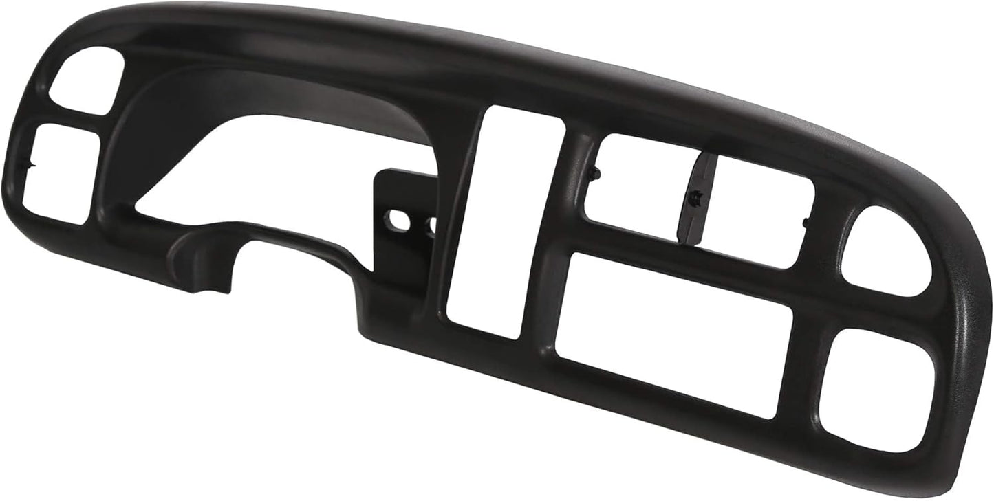 ECOTRIC Dash Board Bezel Cover for 1998-2002 Dodge Ram Trucks