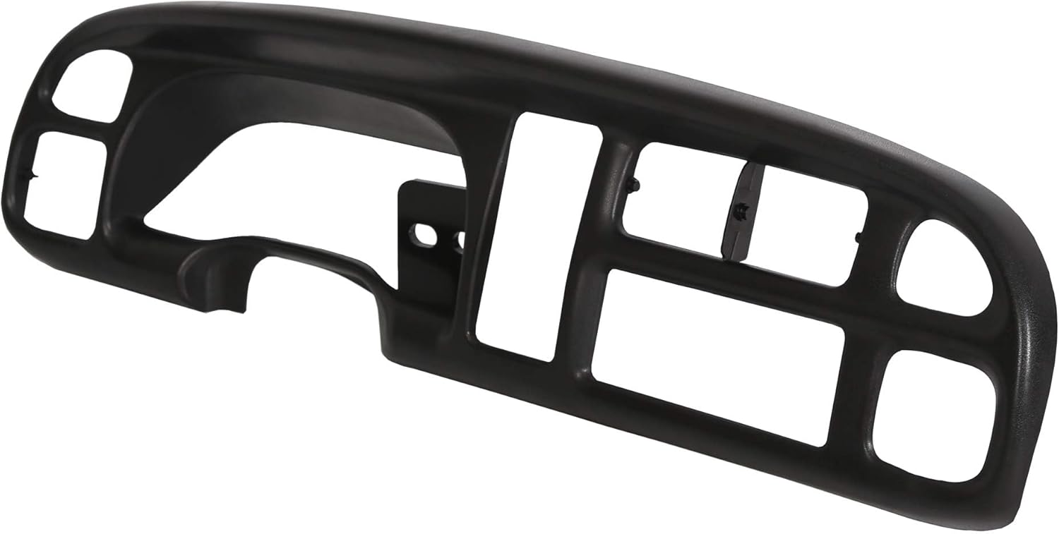 ECOTRIC Dash Board Bezel Cover for 1998-2002 Dodge Ram Trucks
