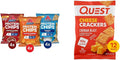 Atkins Protein Chips Variety Pack & Quest Cheese Crackers - High