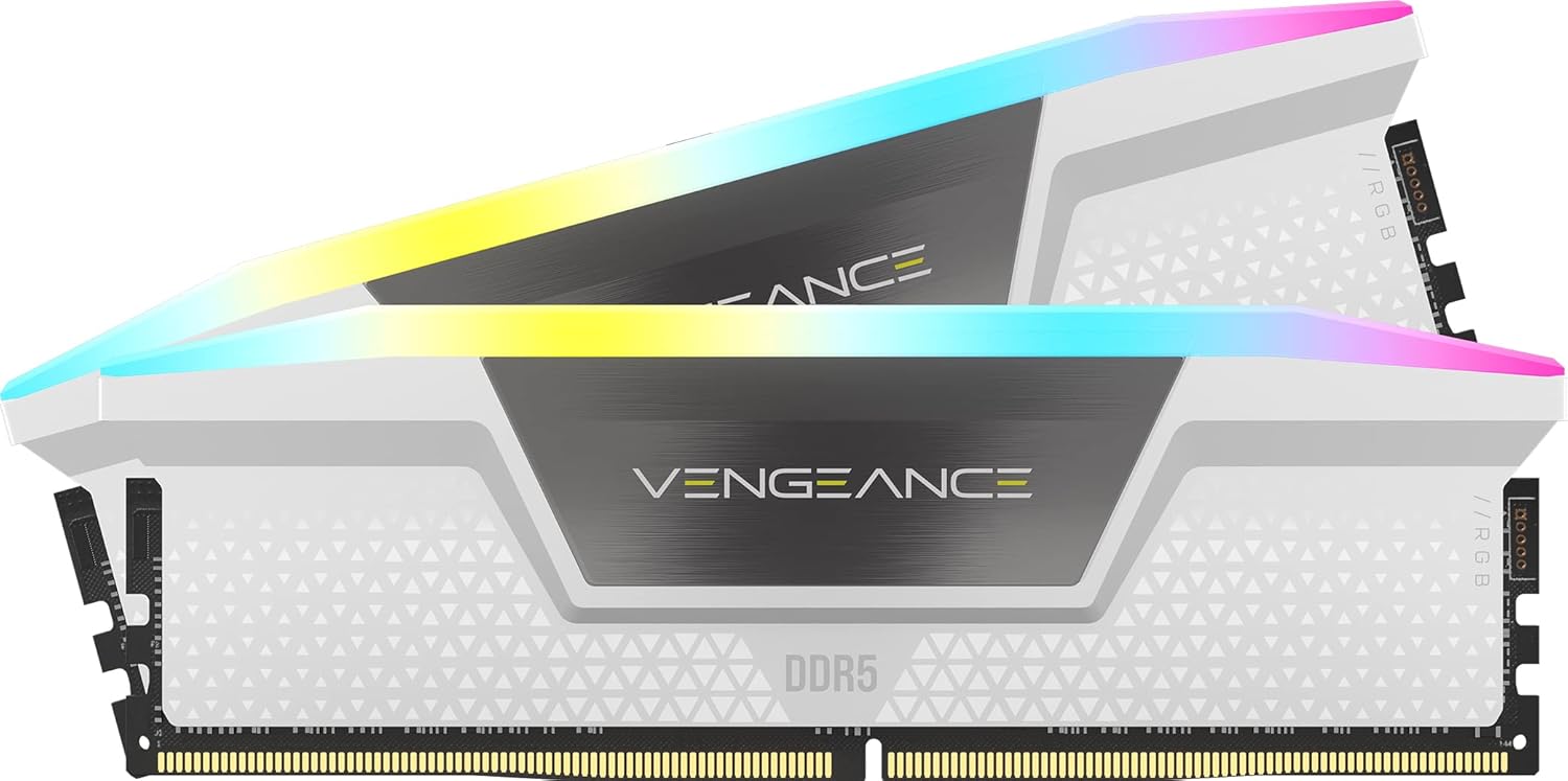 CORSAIR VENGEANCE RGB DDR5 RAM 32GB for High-Performance PCs