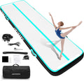 Inflatable Air Gymnastics Mat for Home and Water Fun Activities