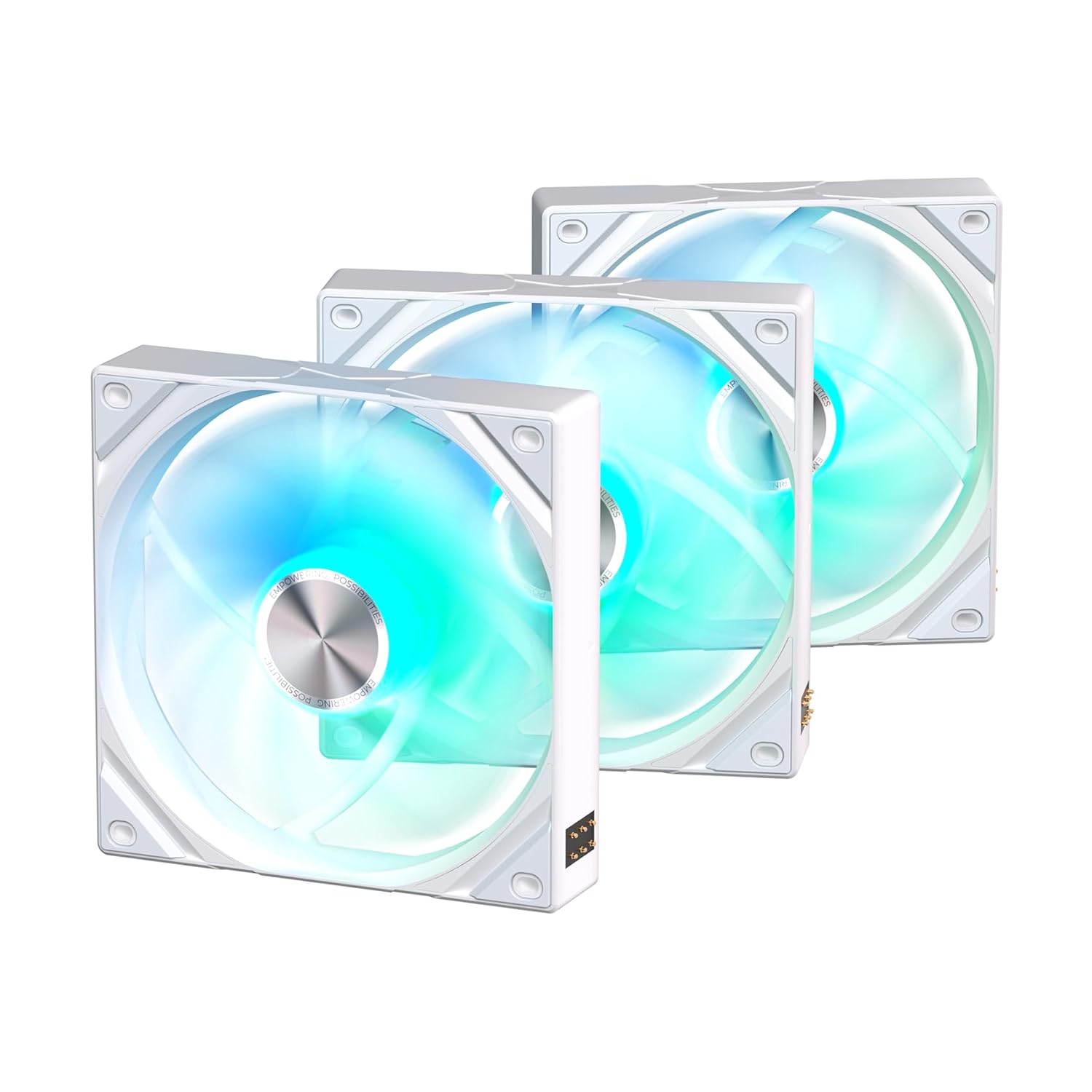 TRYX ROTA SL ARGB White 120mm Case Fan with Magnetic Cable