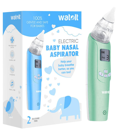 Electric Baby Nasal Aspirator - Automatic Booger Sucker for Infants