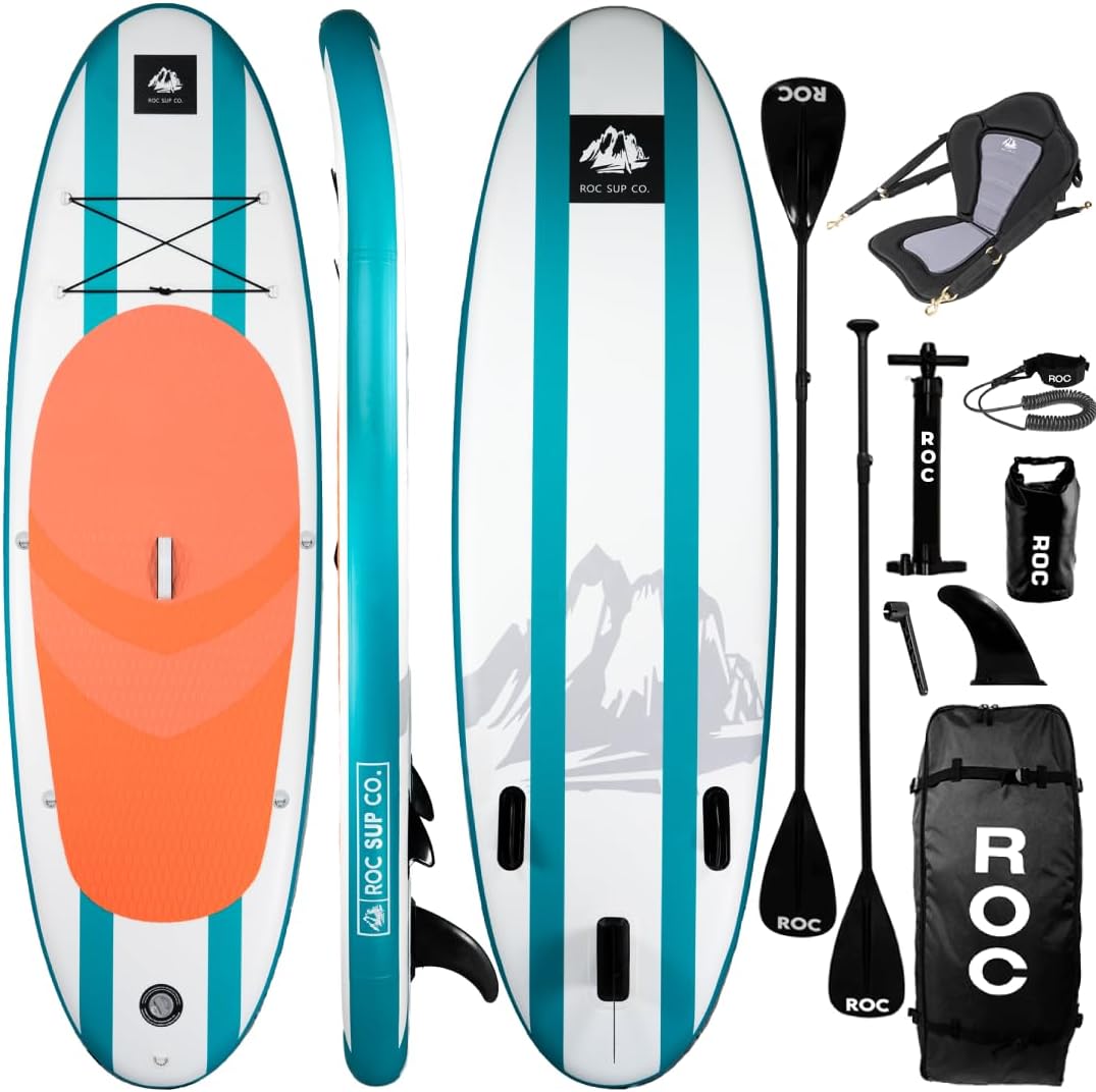 Roc Inflatable Stand Up Paddle Boards for All Skill Levels
