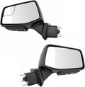 TRQ Driver and Passenger Side Mirror Set Power Heated Memory - Direct