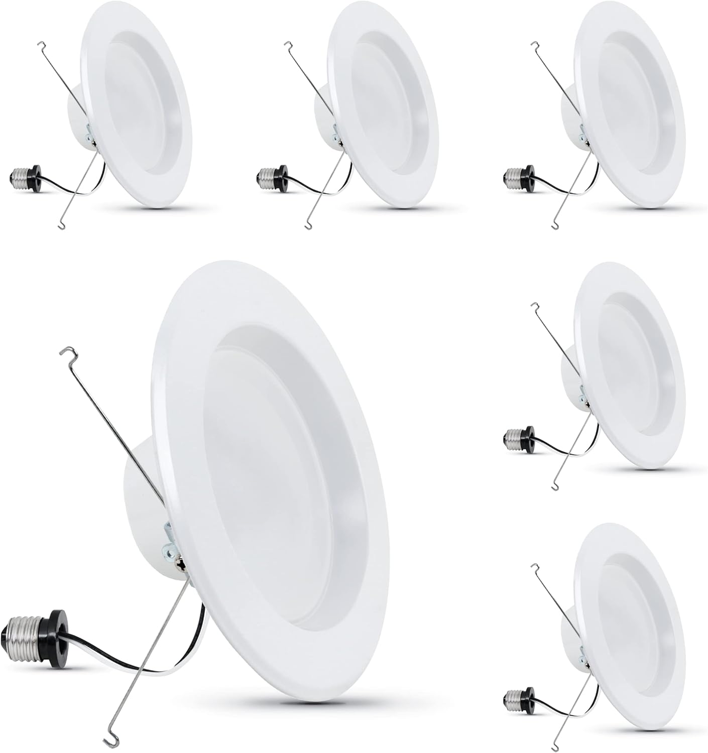 Feit Electric 5 Inch 6 Inch LED Recessed Lighting Retrofit Downlights