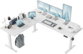 Agilestic 75 in L Shaped Standing Desk Adjustable Height - XL