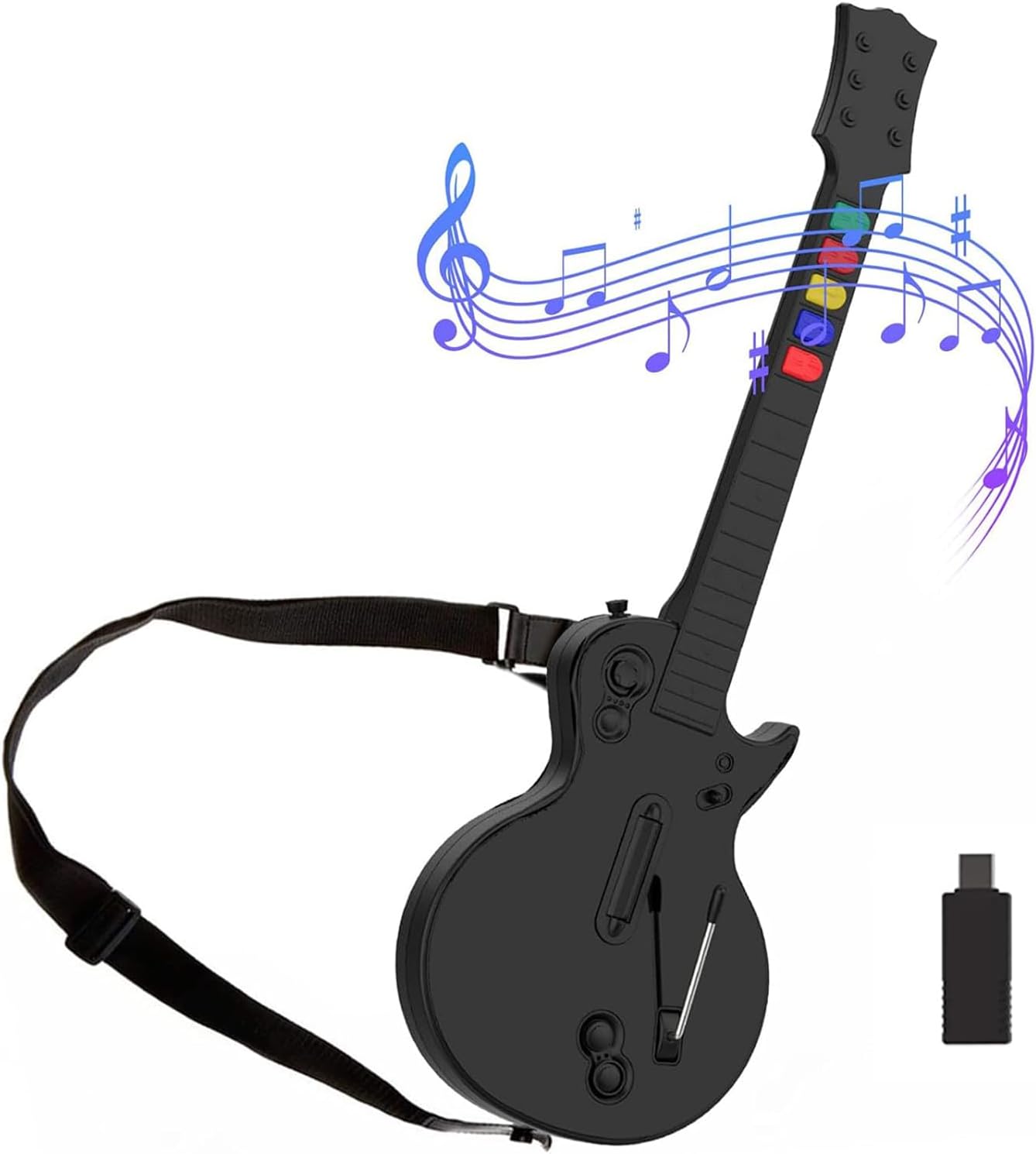 NBCP PC Guitar Hero Controller for PS3 and PC Gaming Fun