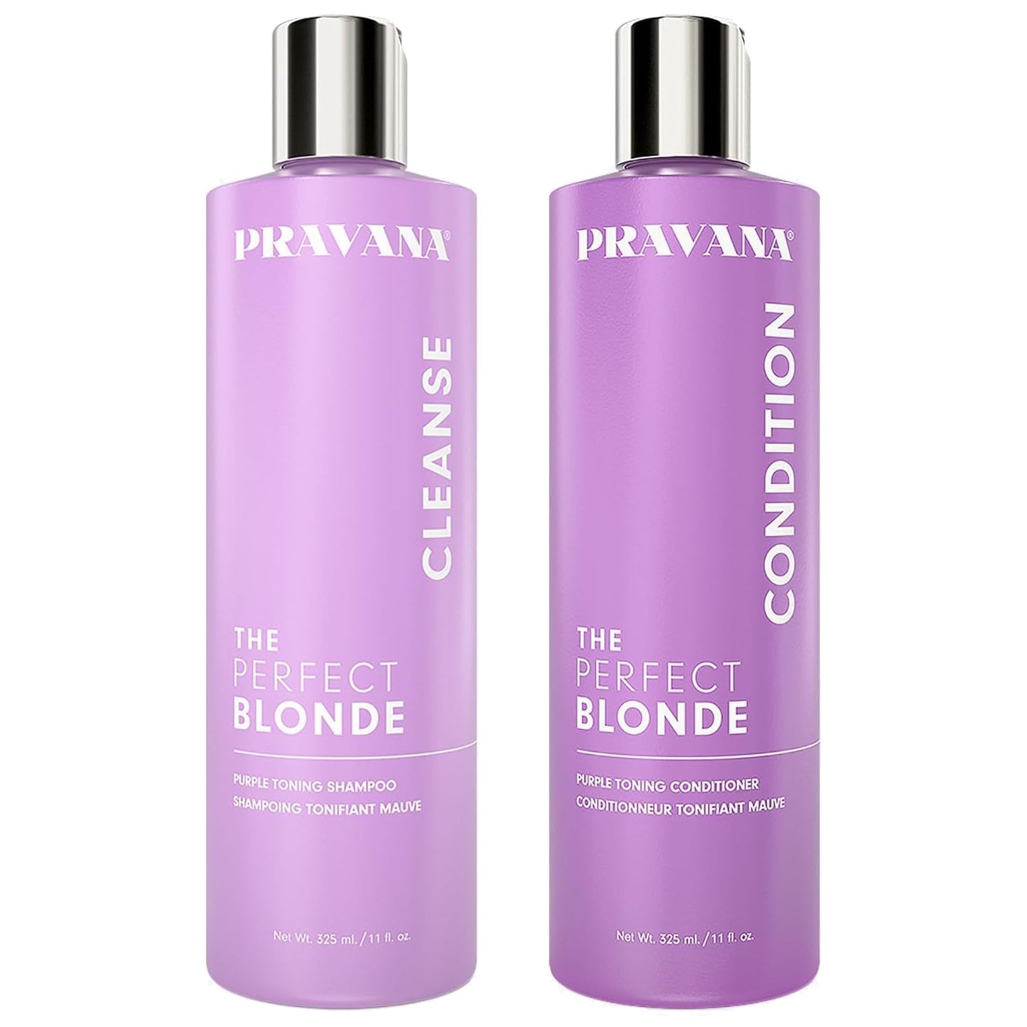 Pravana The Perfect Blonde Purple Toning Shampoo for Brassy Hair