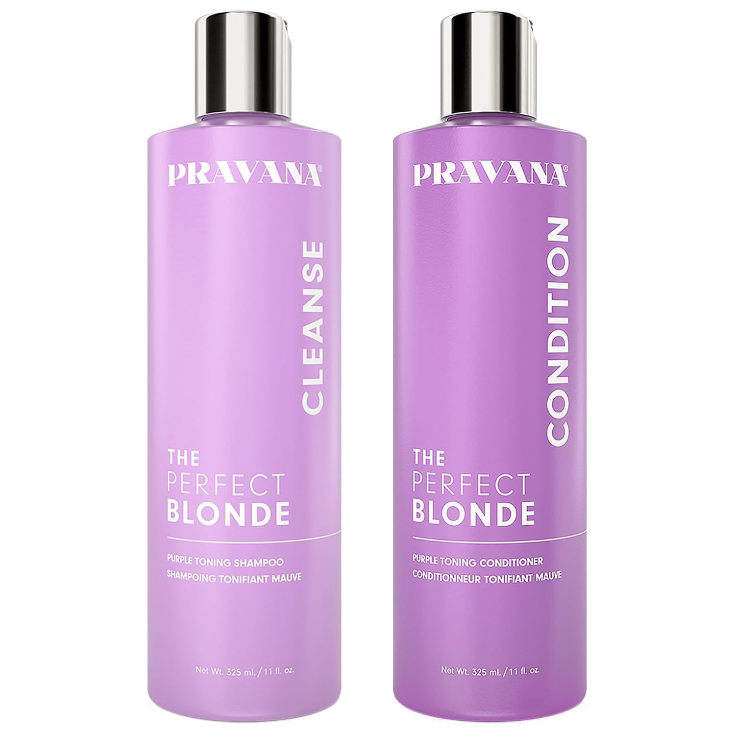 Pravana The Perfect Blonde Purple Toning Shampoo for Brassy Hair