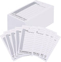 100 Packs 10 Line Football Sports Strip Cards - Party Scratch Off