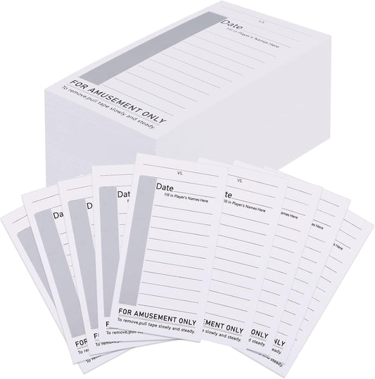 100-Pack Sports Strip Cards - Ultimate Super Bowl Pool Fun!