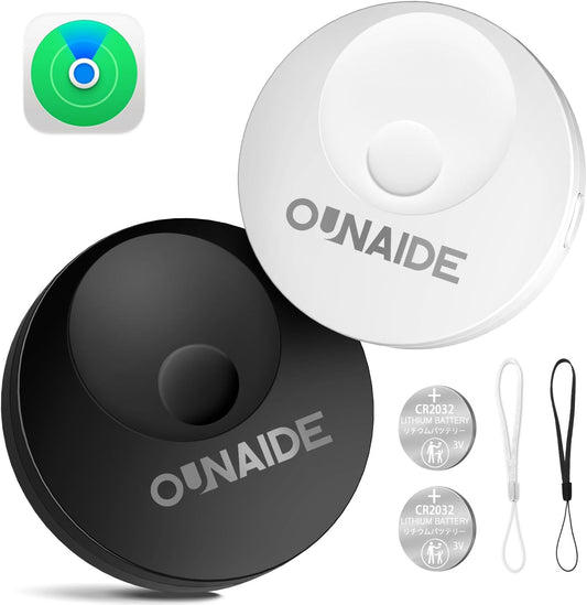 OUNAIDE Air Tags 2 Pack - iOS Bluetooth Tracker