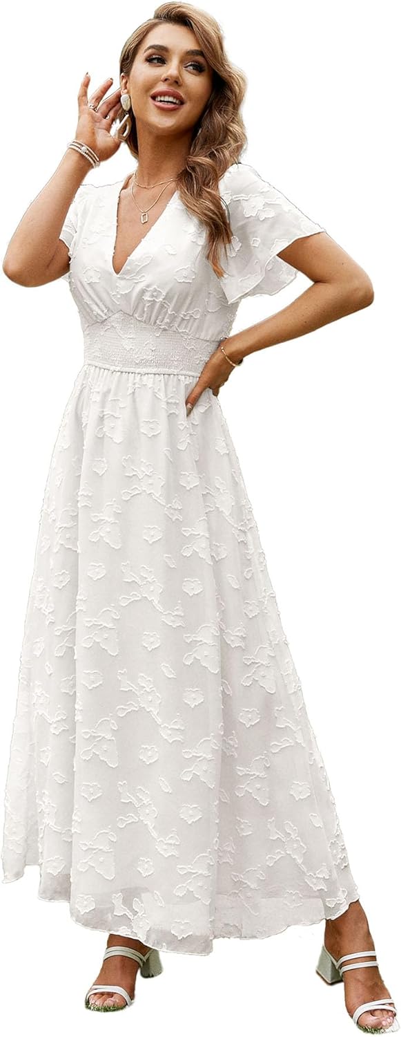 Simplee Women's Boho Floral Maxi Dress for Every Occasion