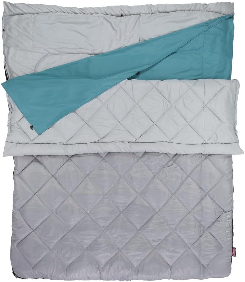 Coleman 45F Double Sleeping Bag for Big & Tall Comfort