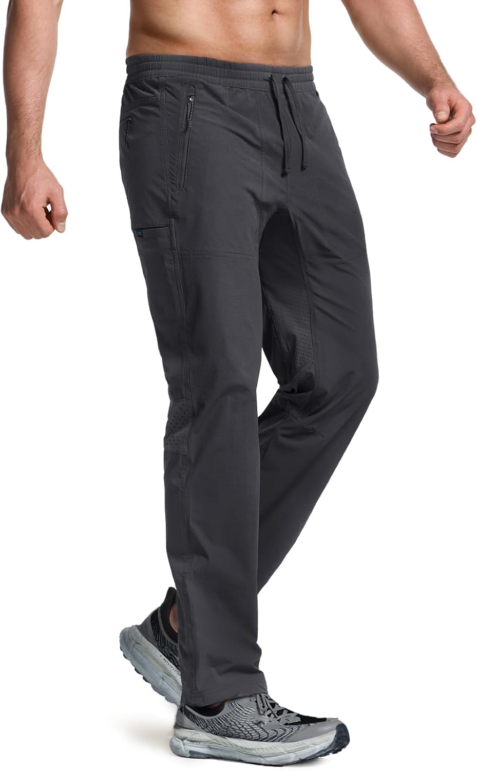 CQR Men's Lightweight Vent Hiking Pants for Outdoor Sports