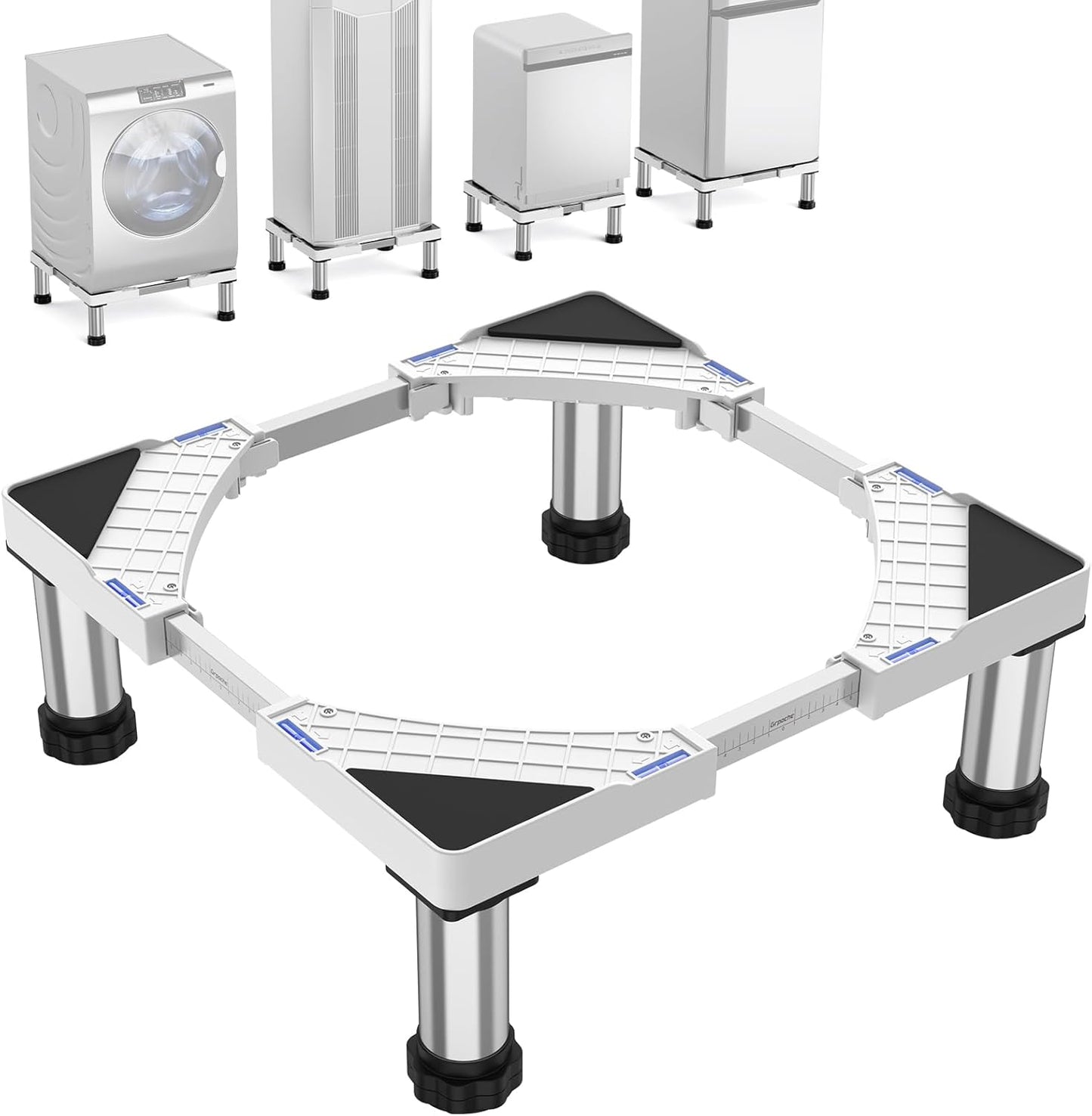 Adjustable Mini Fridge Stand - Sturdy Support!