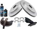 Rear Brake Pad & Rotor Kit for 2008-2014 Cadillac CTS - Complete DIY