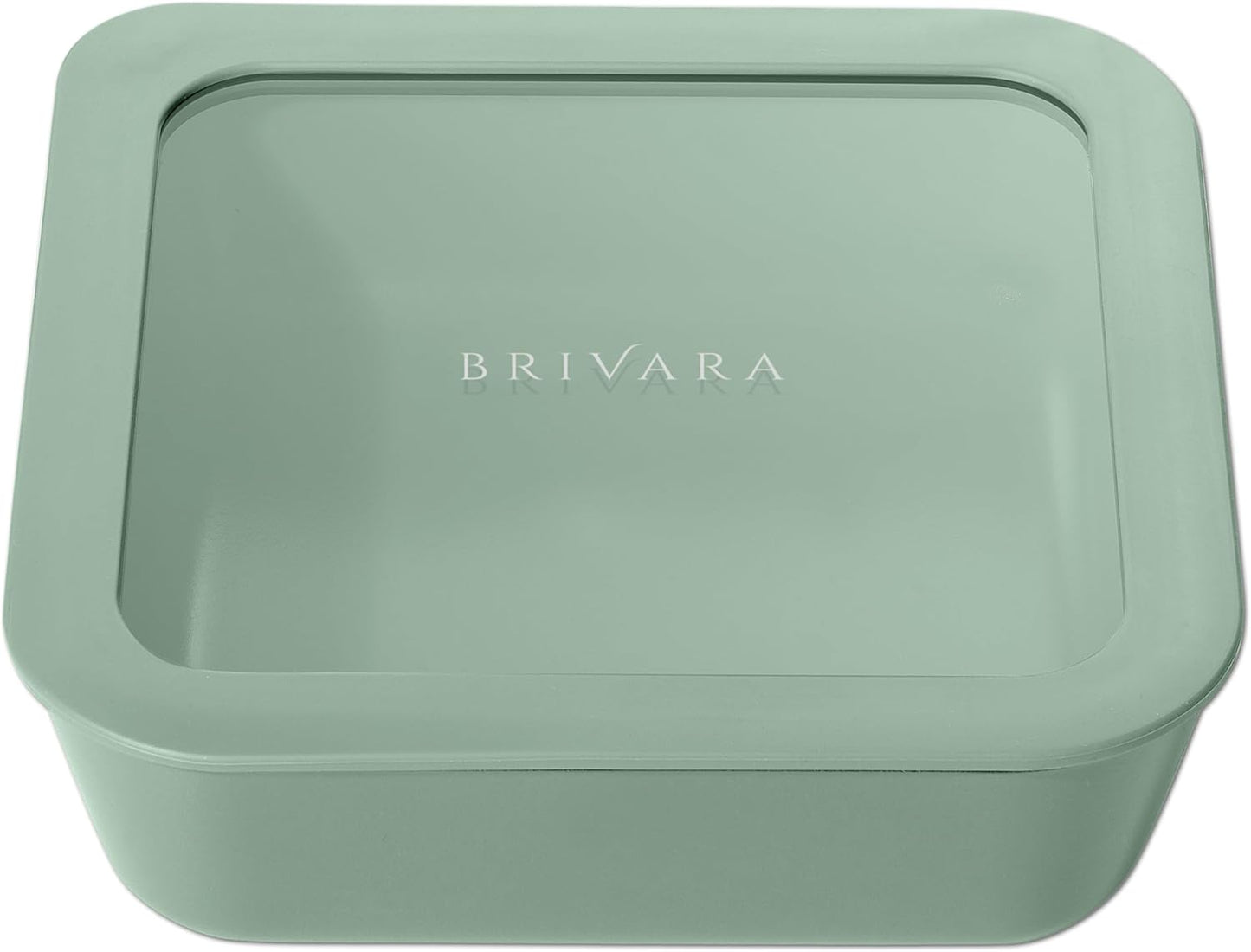 Ceramic Coated Glass Food Storage Container for Meal Prep