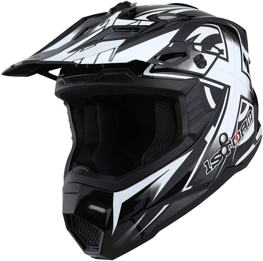 1Storm Adult Motocross Helmet for BMX MX ATV Racing Style