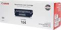 Canon Genuine Toner Cartridge 104 Black - Reliable Office Yield