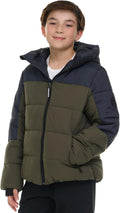 Gerry Heavyweight Puffer Jacket Boys with Hood - Sherpa (Style 7NSM)