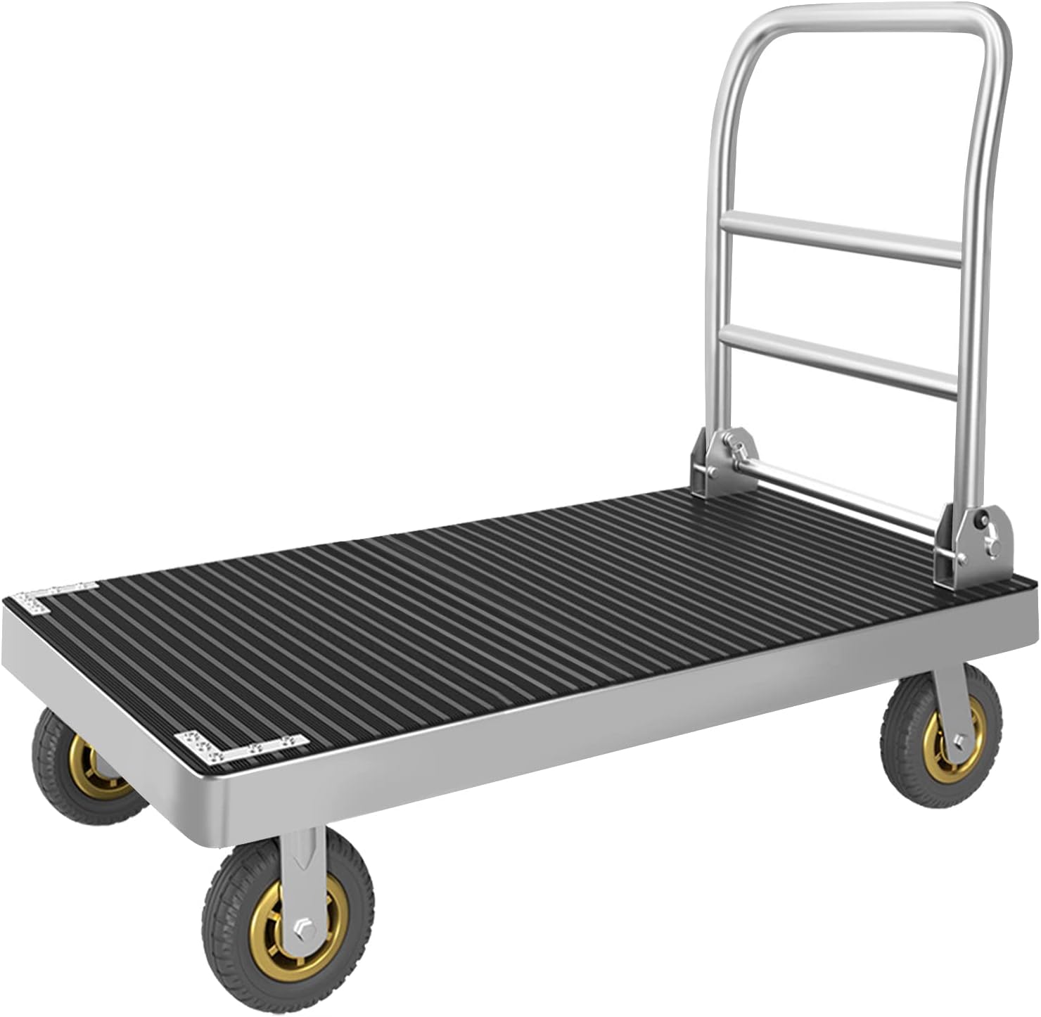 Heavy Duty Platform Truck Cart with 2200LBS Capacity for Moving