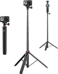 53.5ft Osmo Action Selfie Stick Tripod - Extendable Vlog Stand