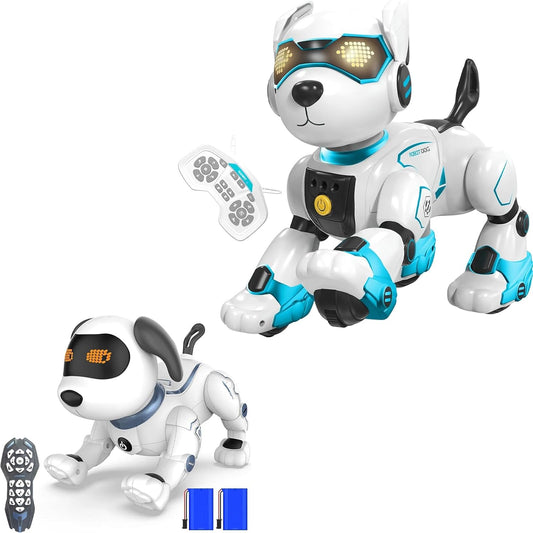 Interactive Robot Dog Toy - Voice & Touch Control