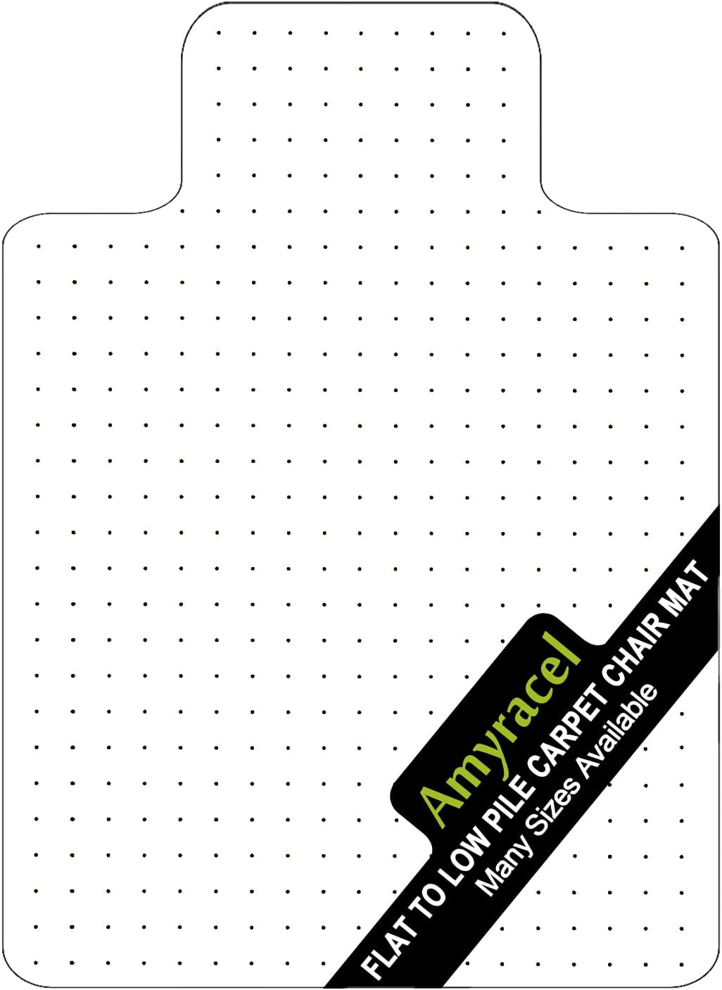 Amyracel Chair Mat for Carpet - Clear Desk Mat for Office Use