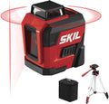 360 Red Self-Leveling Cross Line Laser Level 65 ft - Rechargeable