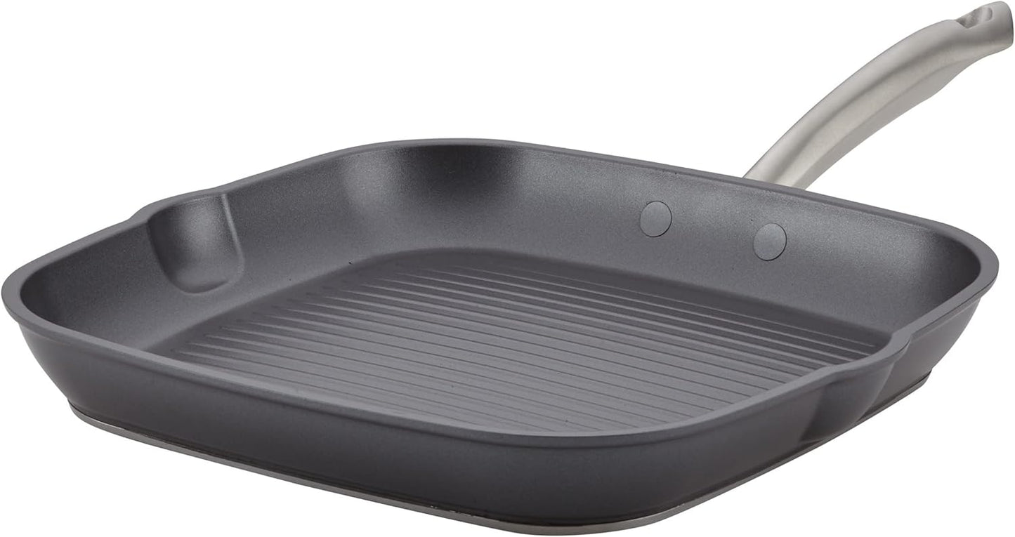 Anolon Accolade Nonstick Square Grill Pan for Perfect Cooking