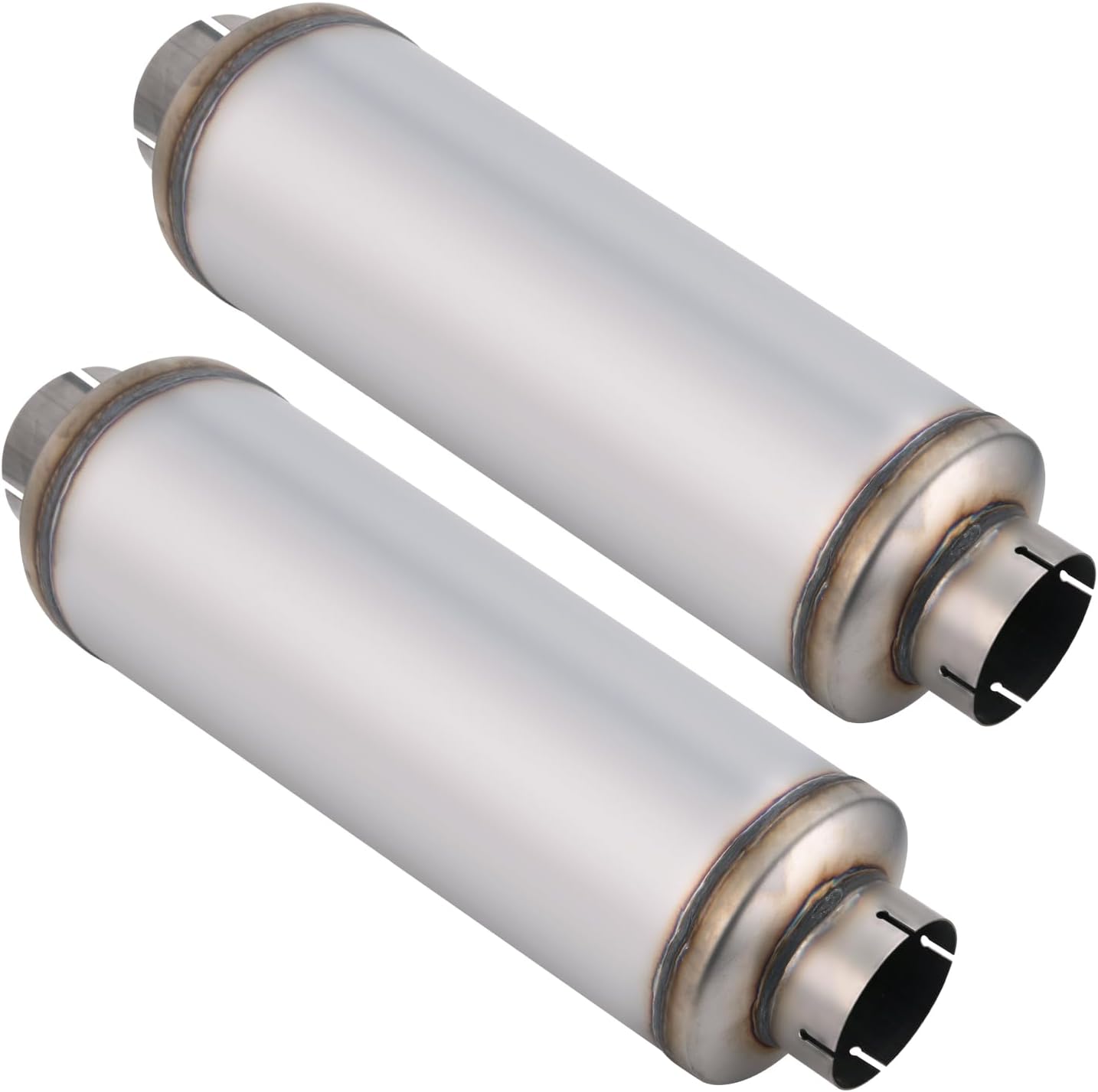 4 Inch Exhaust Muffler for Performance with Stainless Steel Design