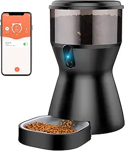 Automatic Cat Feeders with 4L Capacity and WiFi Control