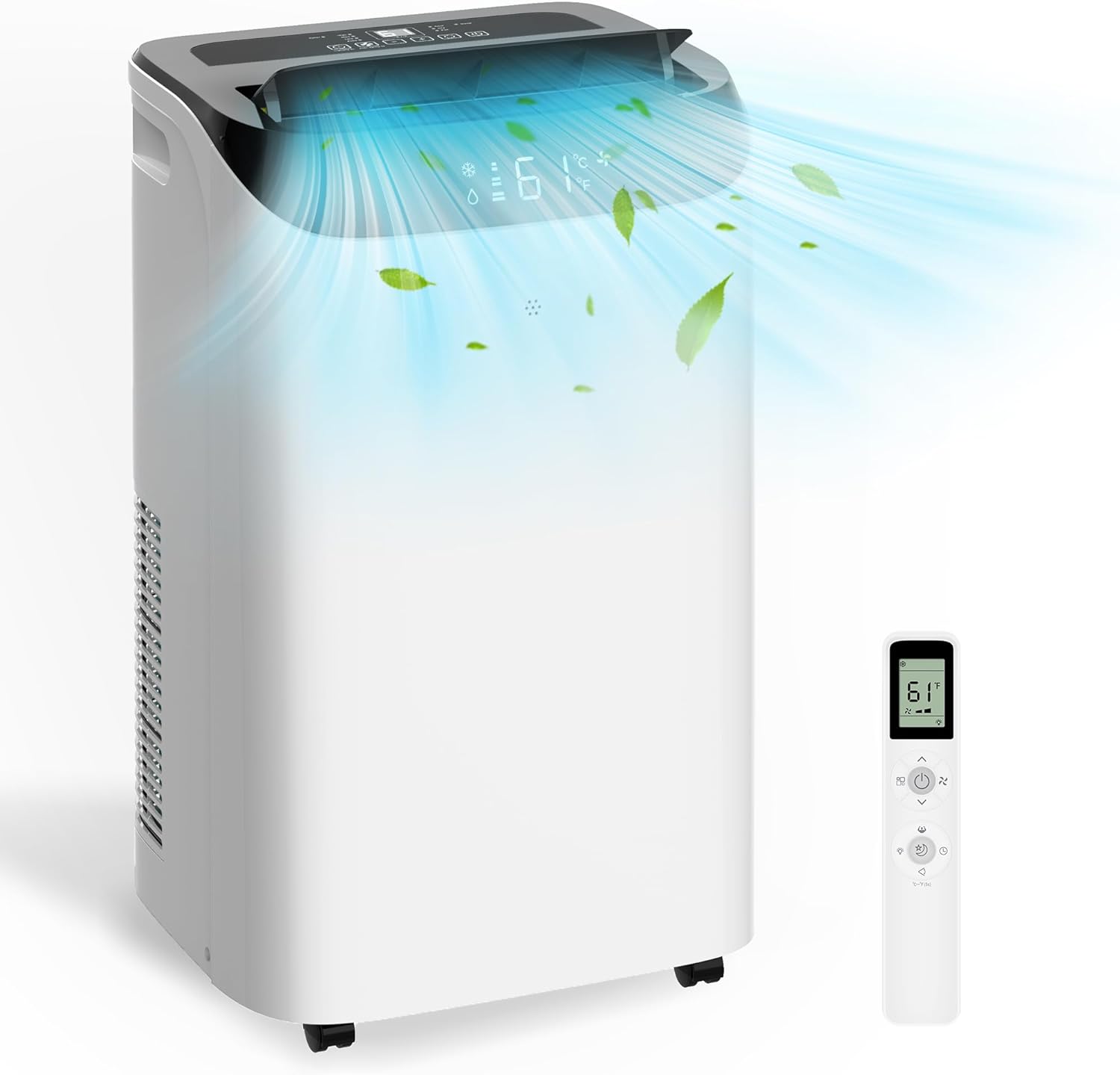 DOMANKI 12,000 BTU Portable AC - Cools 500 Sq.Ft!
