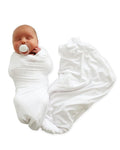 Caden Lane Baby Swaddle & Receiving Blanket - Soft Breathable Bamboo