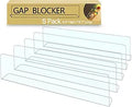 Extra High Gap Bumper 5-Pack for Under Furniture - Stops Toys and Dust