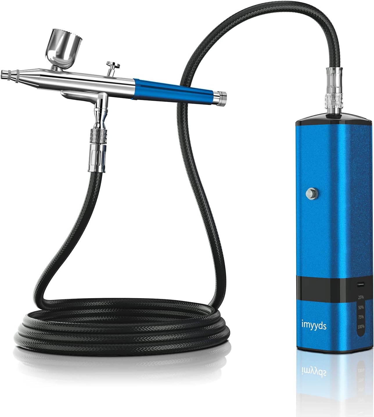 High Pressure Cordless Airbrush Kit for Versatile Applications