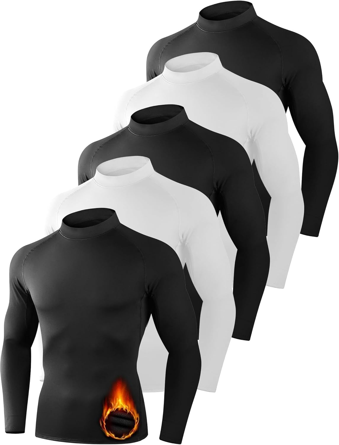 Dalavch Thermal Compression Shirts for Men - Stay Warm & Dry