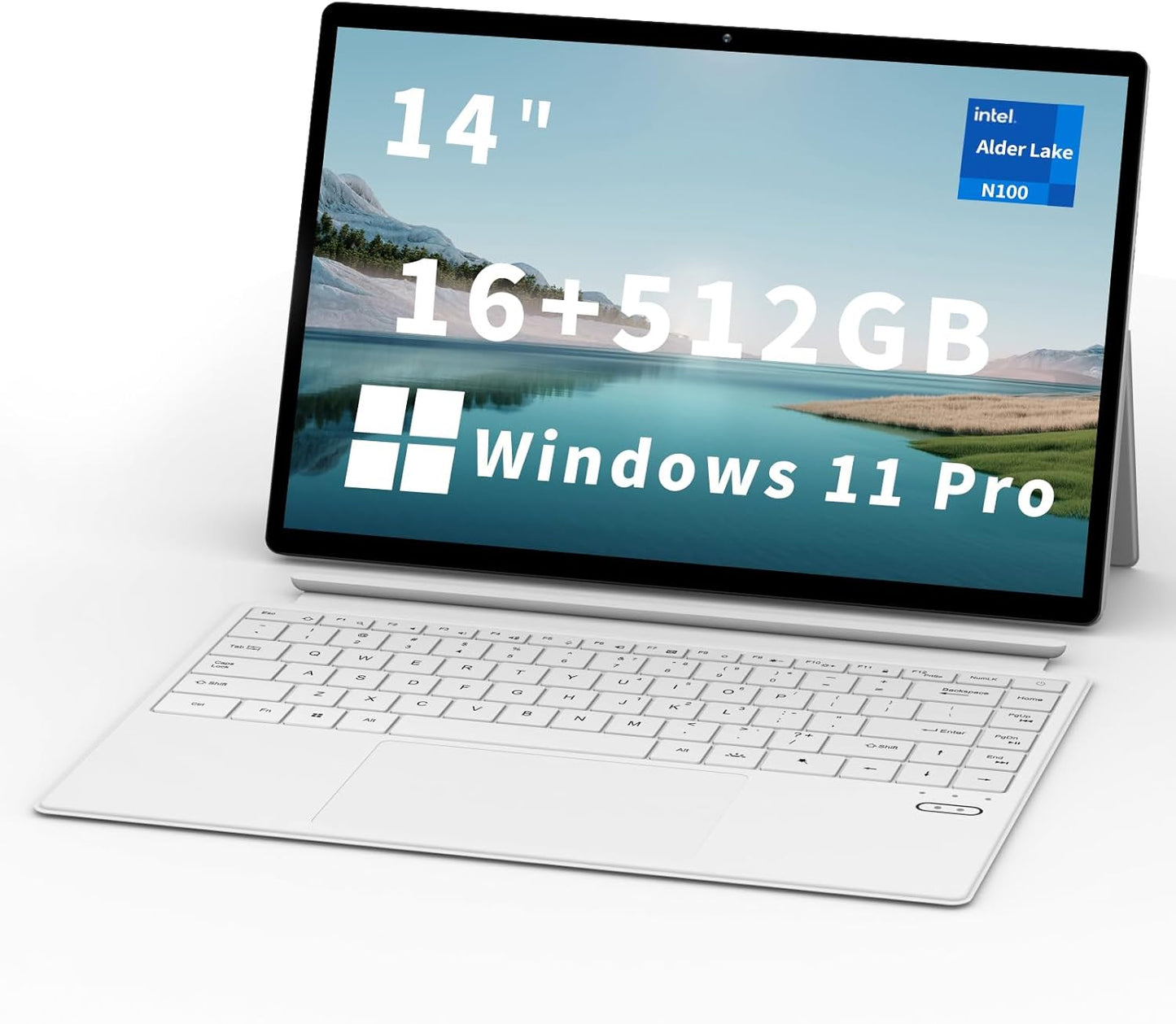 2 in 1 Laptop Touchscreen with Intel 12th Gen N100 Processor