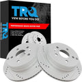 TRQ Rear Performance Brake Rotors Set for Chevrolet Equinox