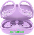 Wireless Earbuds with Earhooks LED Display - Sport Bluetooth