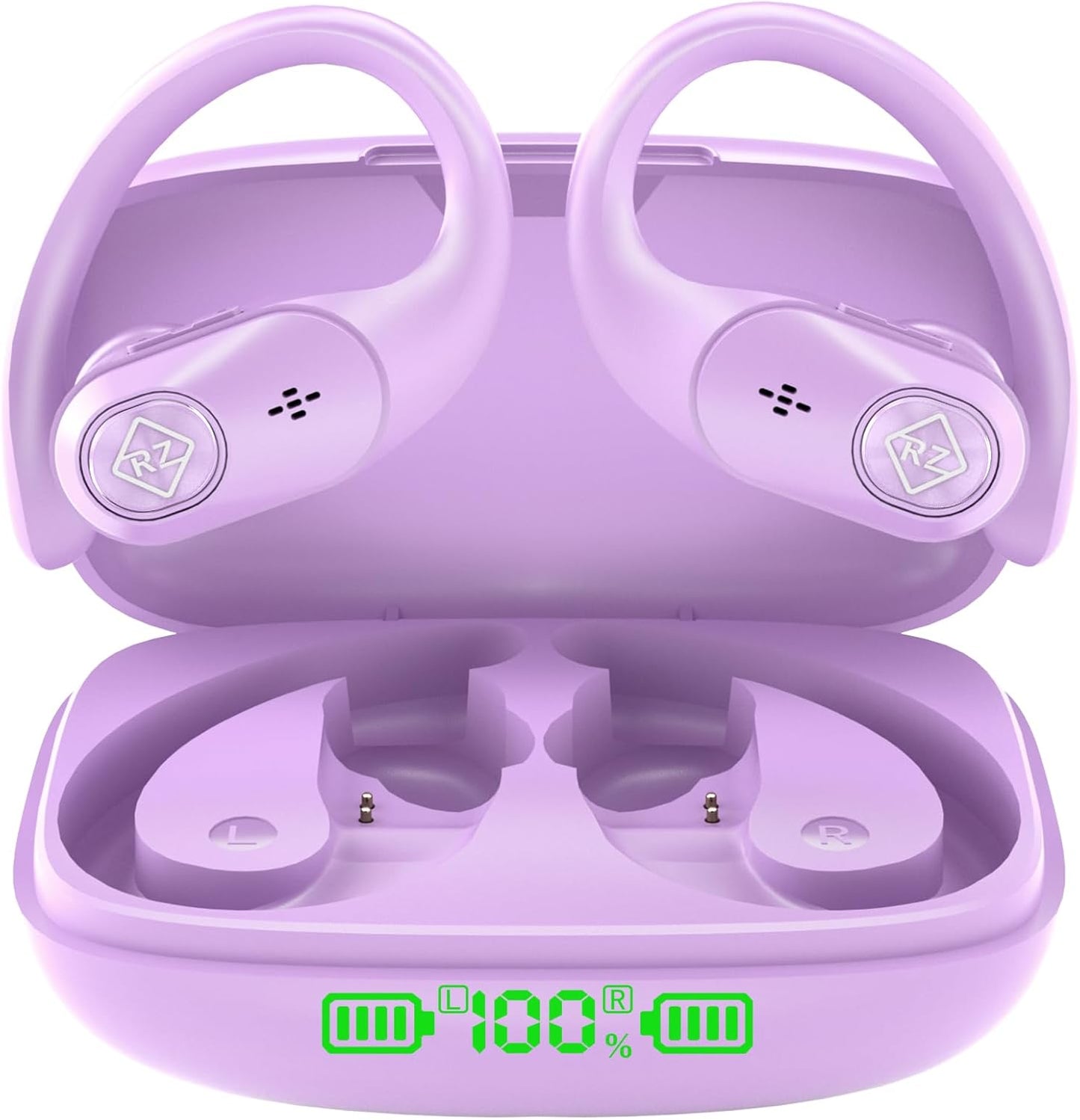 RIZIZI Wireless Earbuds: 40H Playtime, Waterproof, Deep Bass
