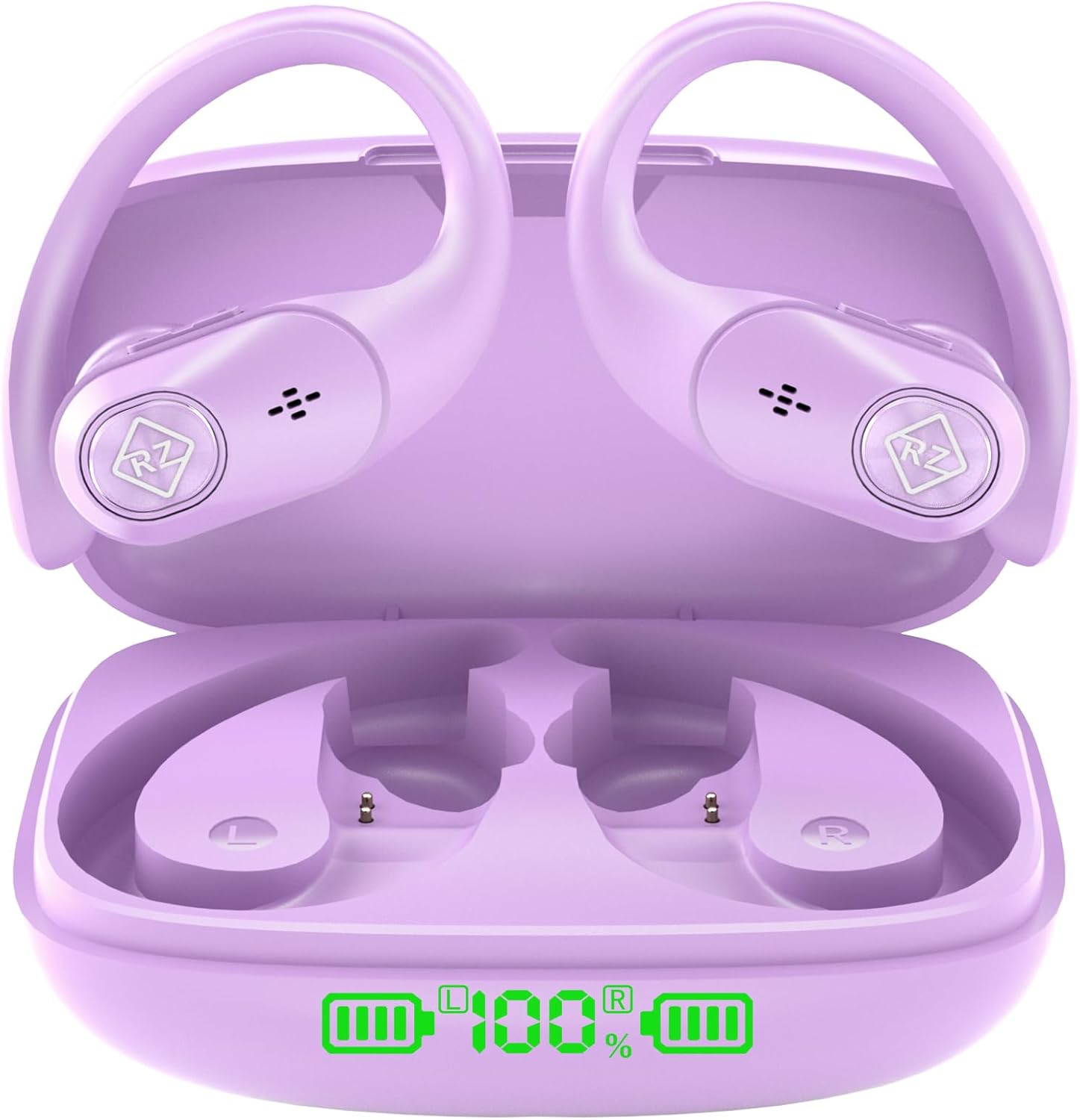 RIZIZI Wireless Earbuds: 40H Playtime, Waterproof, Deep Bass